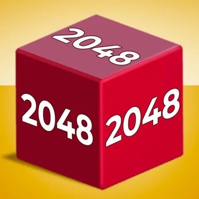 Chain Cube 2048: 3D merge game